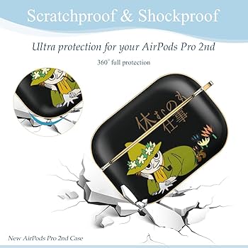 Amazon | airpods pro2 ケース ムーミン スナフキン イヤホン
